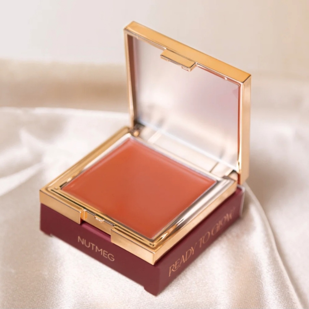 Nutmeg Blush Butter Cream Blush - Tis The Season collection - Cosmic Brushes
